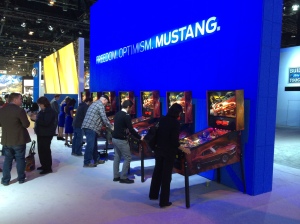 The New Ford Mustang pinball machine